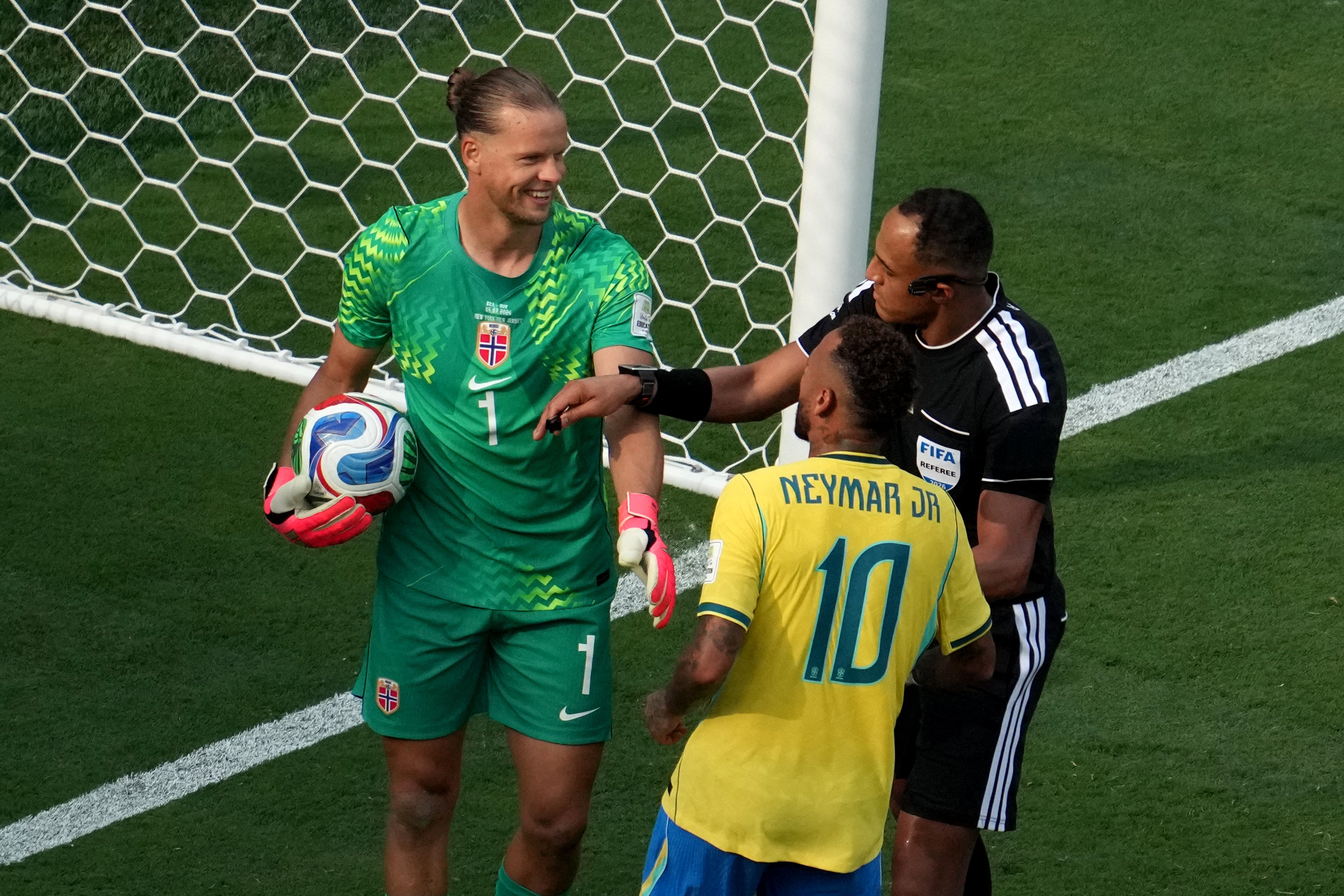 Neymar em Brasil x Noruega na Copa do Mundo de 2026