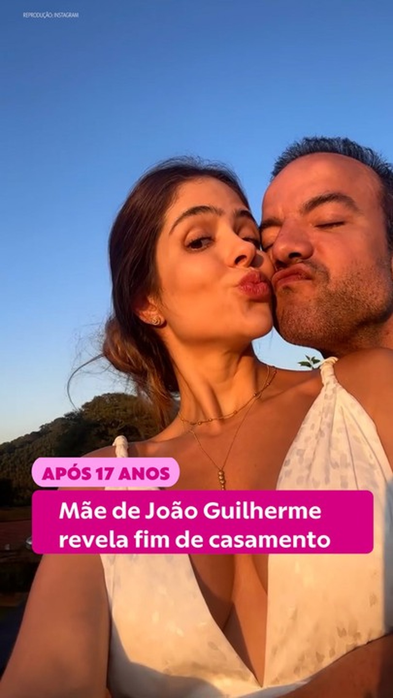 Naira Ávila em publicação sobre o fim do casamento e reação de João Guilherme Ávila