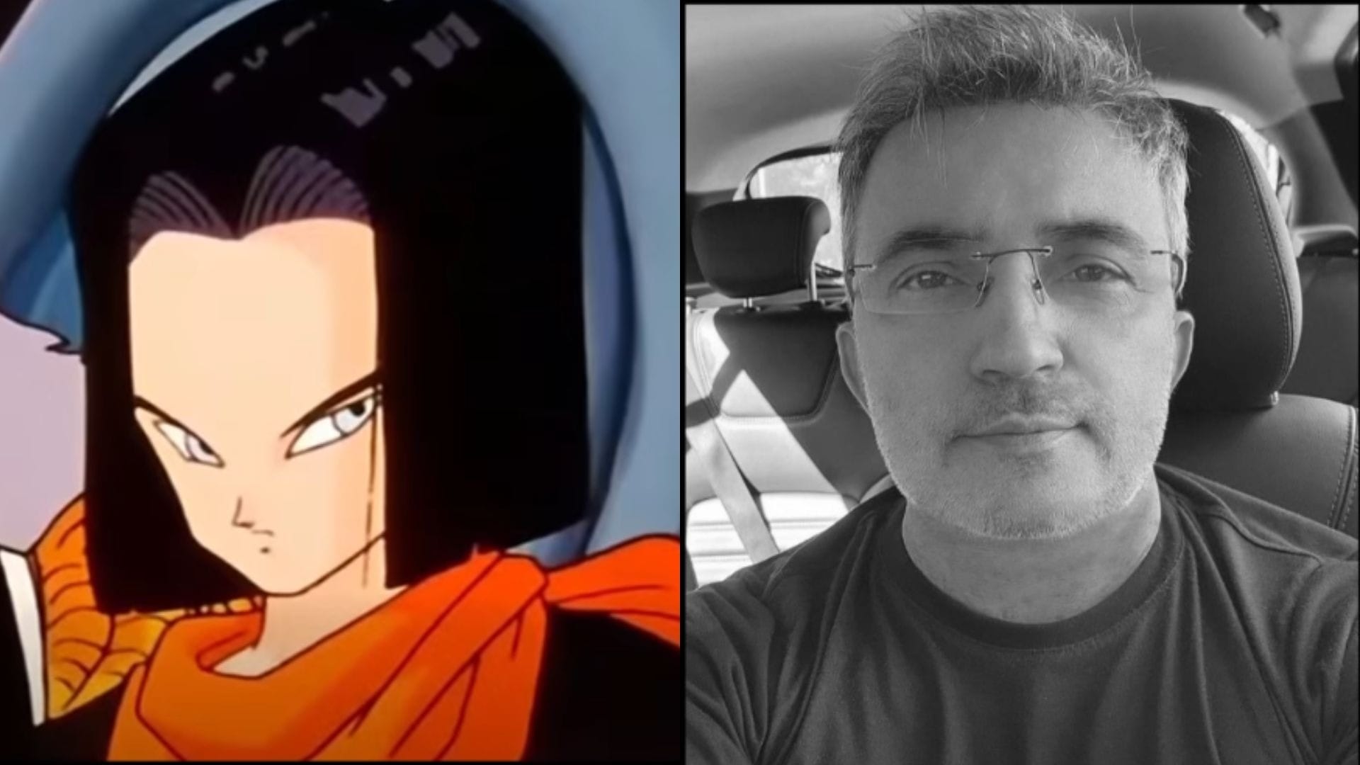 Figueira Júnior ficou conhecido como voz do Androide 17